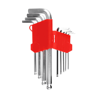 СТП-922 Набор имбусовых ключей "О" 9шт  (1.5-10мм) (короткие) от магазина ЕвроМетизы