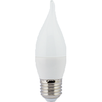 Ecola candle LED 7,0W 220V E27 2700K свеча на ветру (композит) 120x37 от магазина ЕвроМетизы